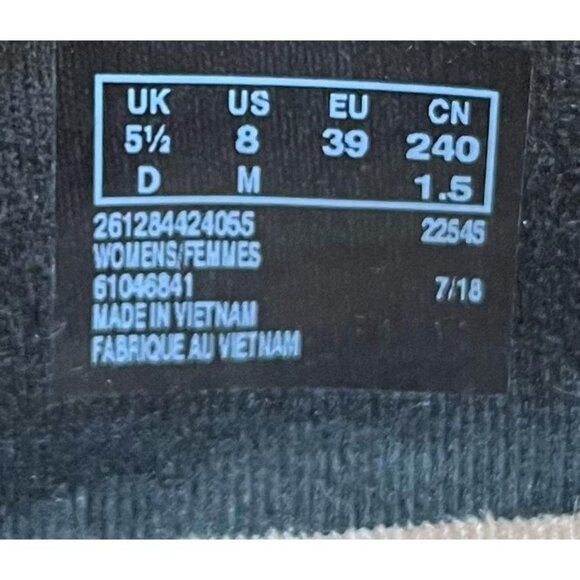 Collection by Clarks Women’s 22545 Emslie Warren Black Leather Boots Size 8 - Picture 8 of 9